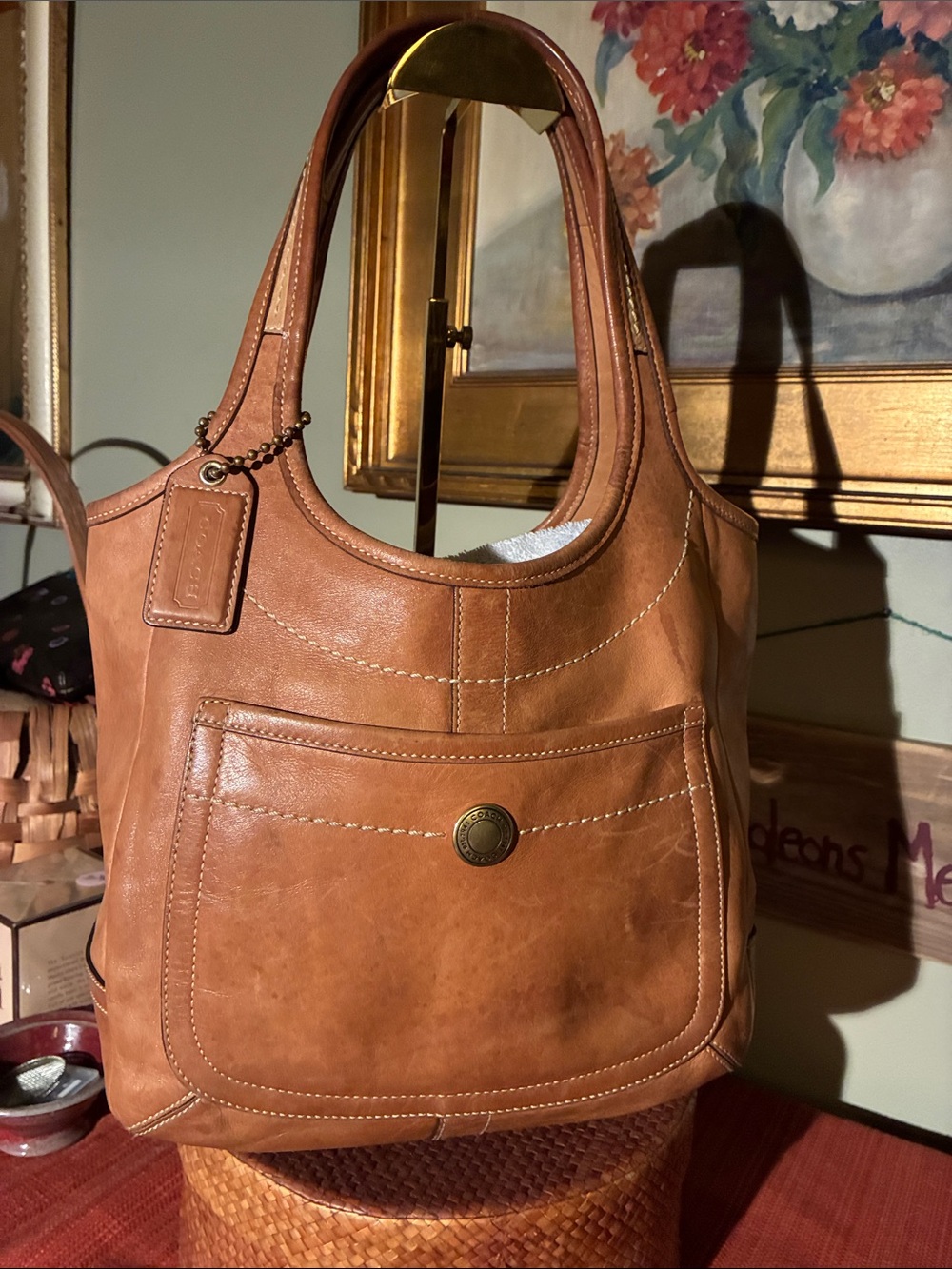 Coach Legacy Ergo 2006 leather shoulder bag (10743) 65th Anniversary Legacy